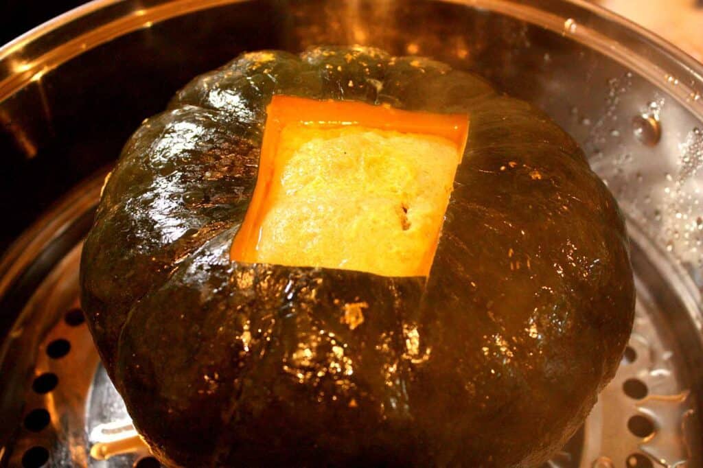 steam squash until the custard mixture is firm